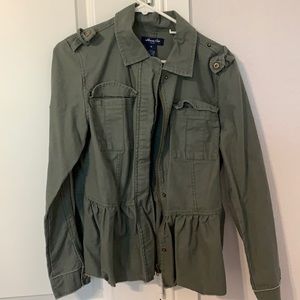 Olive green jacket